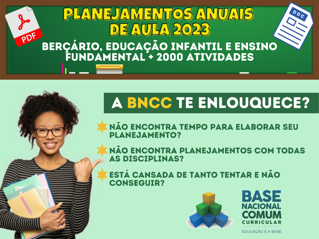 PLANOS DE AULAS PARA BERÇÁRIO E EDUCAÇÃO INFANTIL em 2023